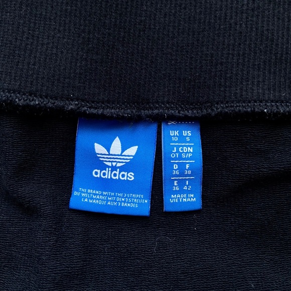 Adidas 3-strip mini skirt streetwear black - Picture 2 of 2